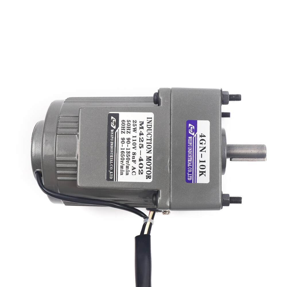 AC Reversible Gear Motor Electric Variable Speed Reduction Controller 1:10 25W