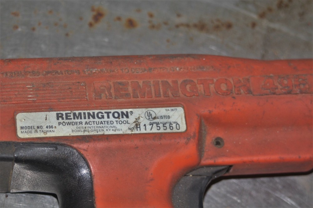 Remington Powder Actuated Tool Model 496