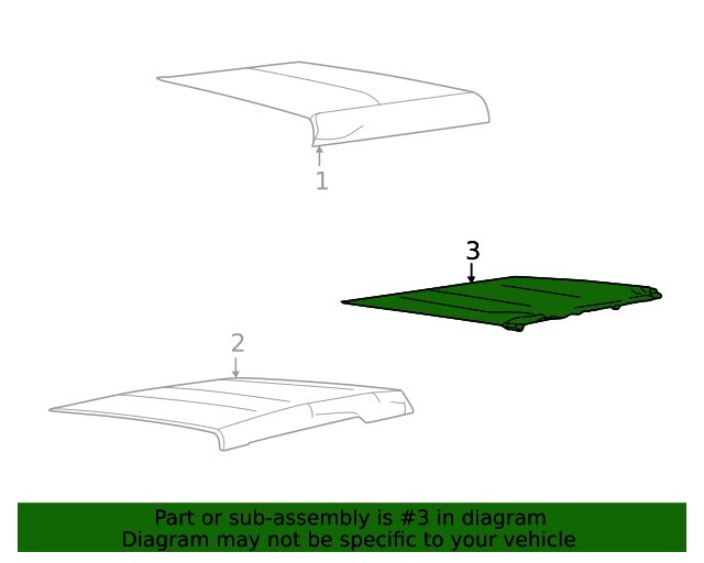 NEW OE Ford TrekTop Twil Black 4-Door Soft Top VM2DZ-78501C25-H Bronco 2021-2024