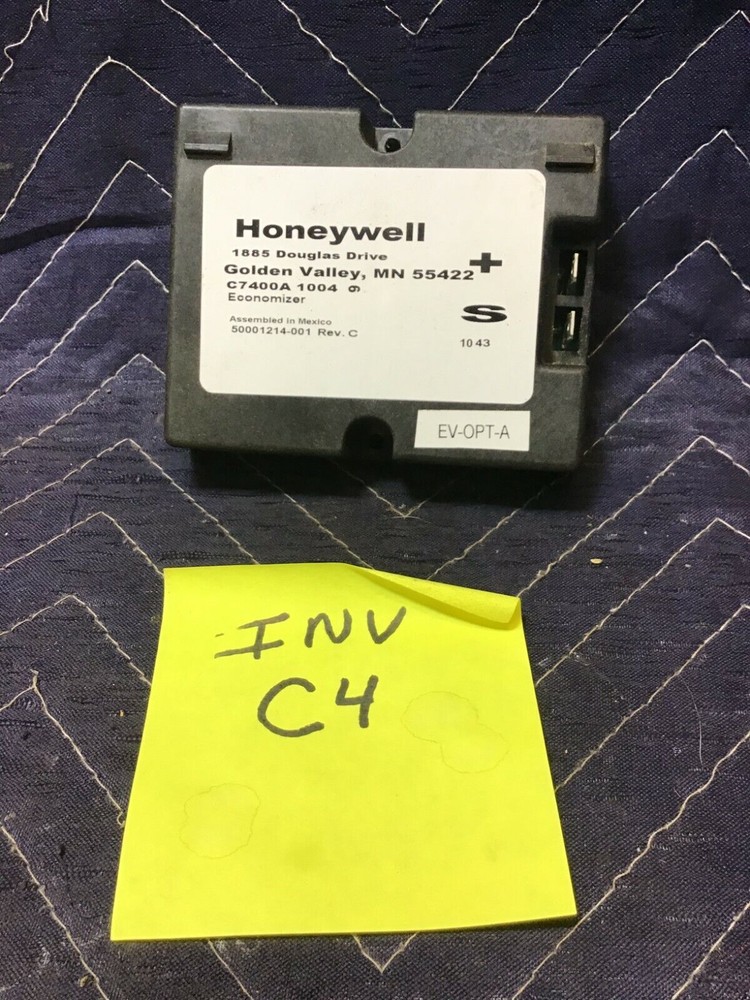 Honeywell C7400A1004 Solid State Enthalpy Sensor Economizer REV C - Used