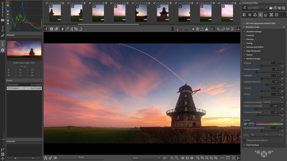 Raw Therapee Photo Editing Software, RAW Image Editor for Windows on CD-ROM