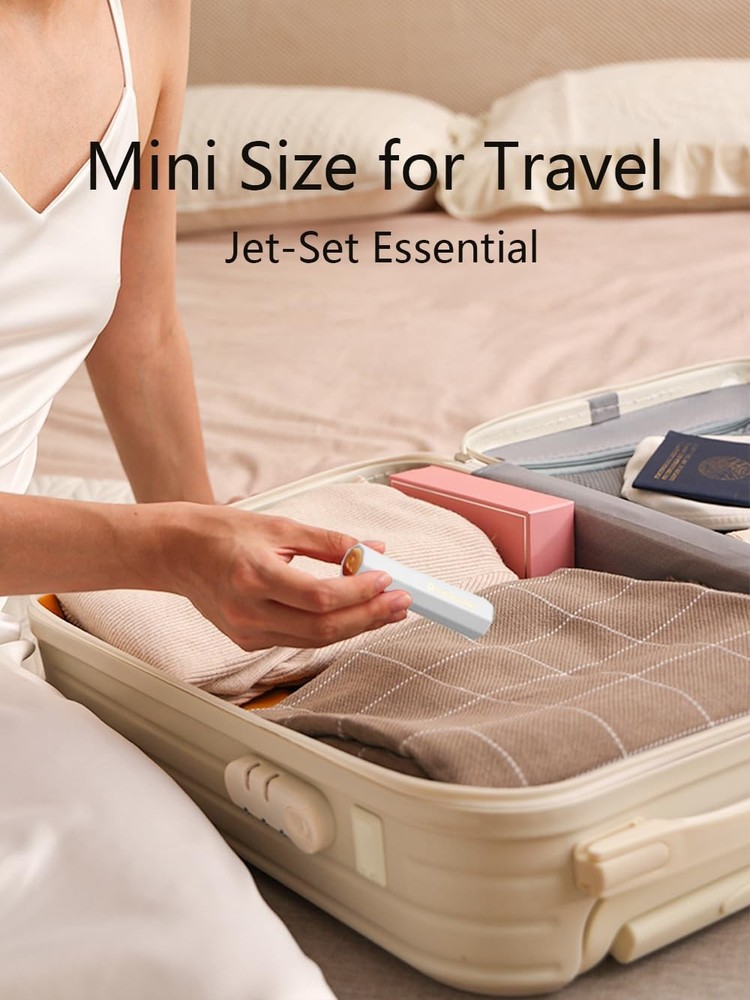 Refillable Travel Perfume Atomizer BottomFill Mini Cologne Spray Portable White