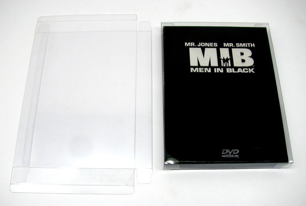 10x DVD OVERSIZED BOX SET (SIZE DVO I) - CLEAR PLASTIC PROTECTIVE BOX PROTECTOR