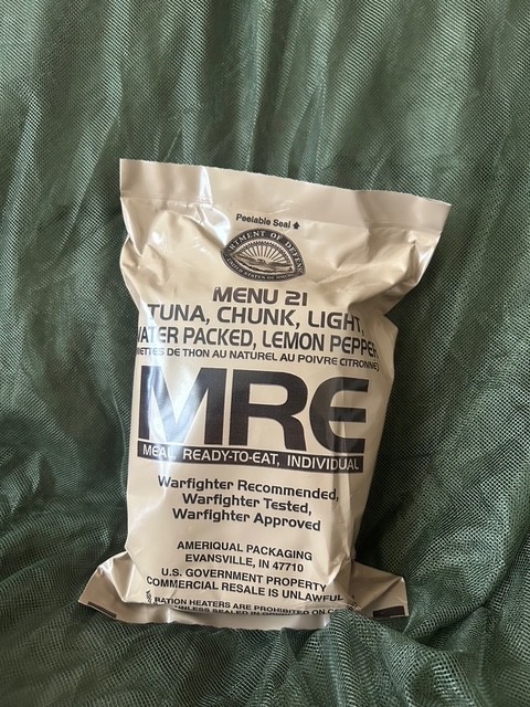 Official Ameriqual Military MRE Individual Single Meal You Pick Exp. 2027.