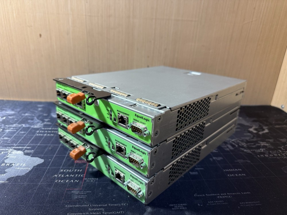 LOT OF (3) DELL EQUALLOGIC CONTROL MODULE TYPE 11 CONTROLLER MODULE E09M001 E09M