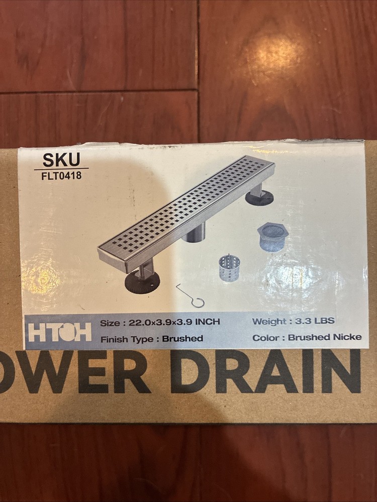 HTOH Linear Shower Drain