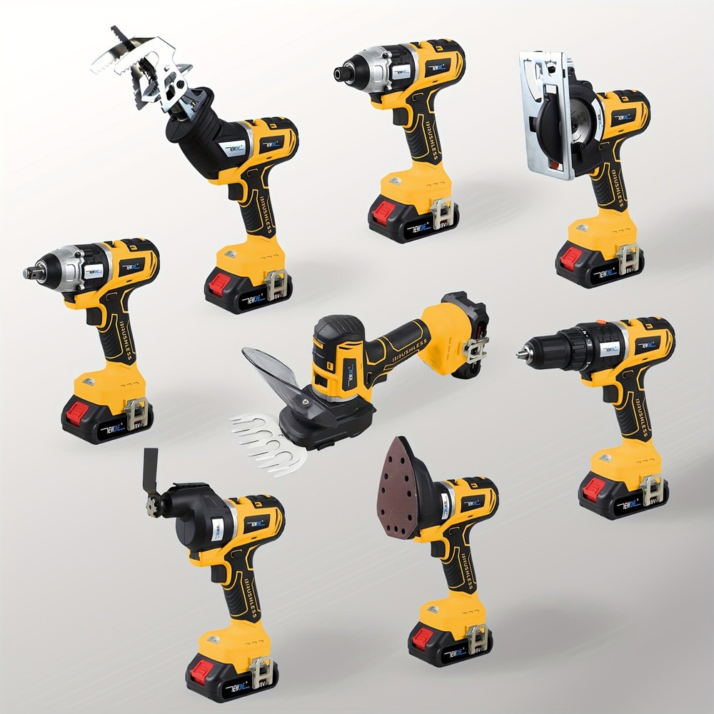 Newone 12 Power Tools Combo Kit, Drills, Circular Saw, Multitool, Dewalt Battery