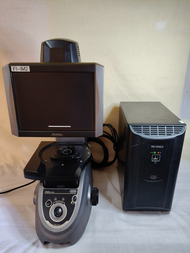Keyence IM-6140 Image Dimension Measuring System w/ IM-6500 Controller