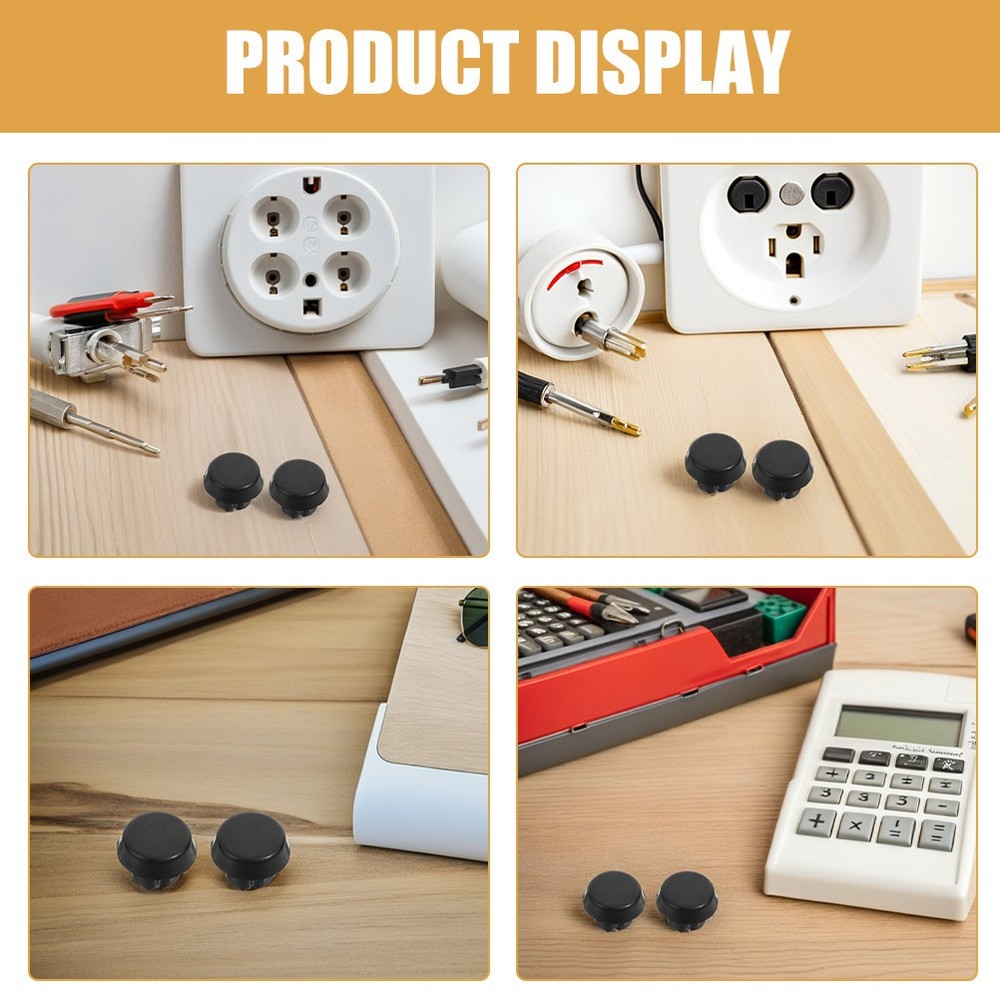 5 Pcs Pool Cue Replacement Tips End Cover Plug Snooker Accessories