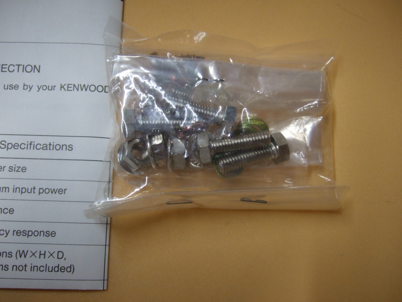 Kenwood KES-4 External Mobile Radio Speaker New in Box