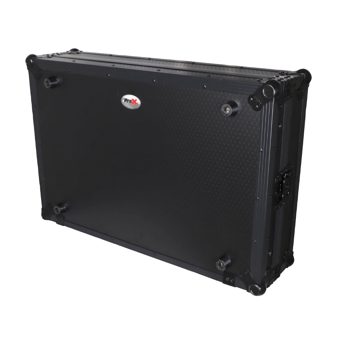 ProX XS-FLX10LTBL Slim Black Road Case for DDJ-FLX10 Controller w Laptop Shelf