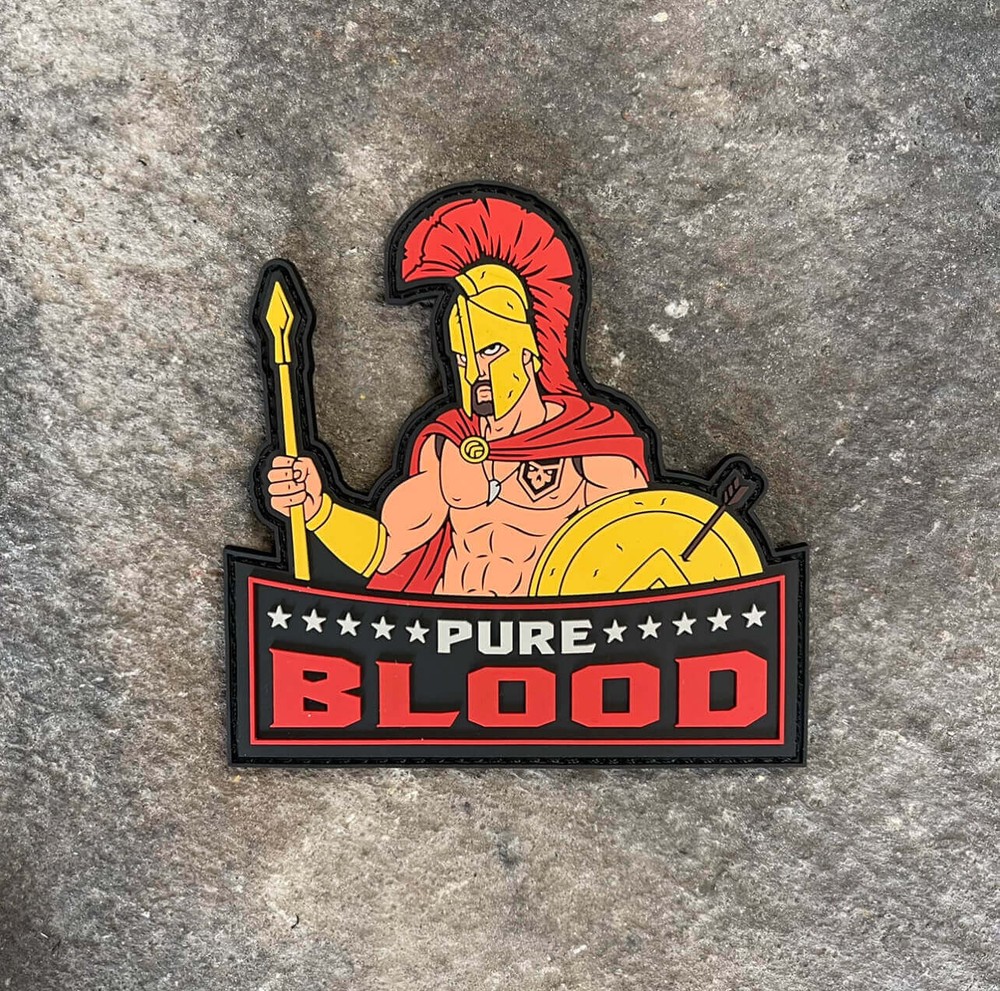 Pure Blood PVC Morale Patch