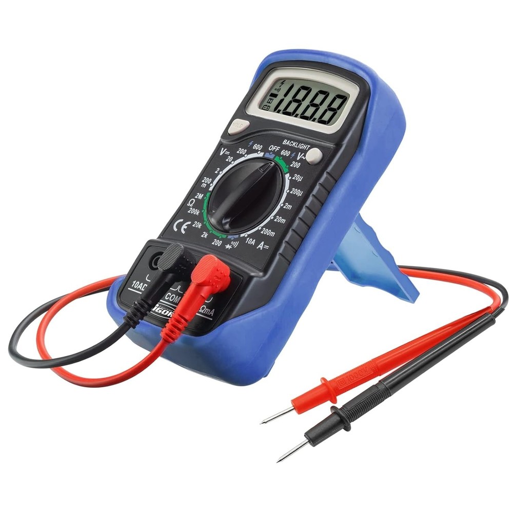 Versatile 60cm Banana Plug Multimeter Probe Lead Set - Ideal for Electronic Work