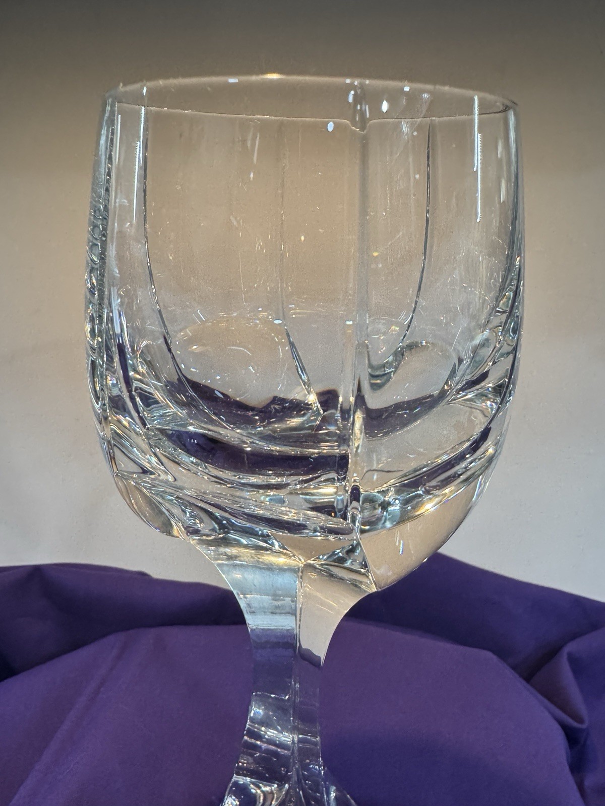 Baccarat Neptune Claret Wine 7 3/4 inch Glass (s) MINT & Guaranteed