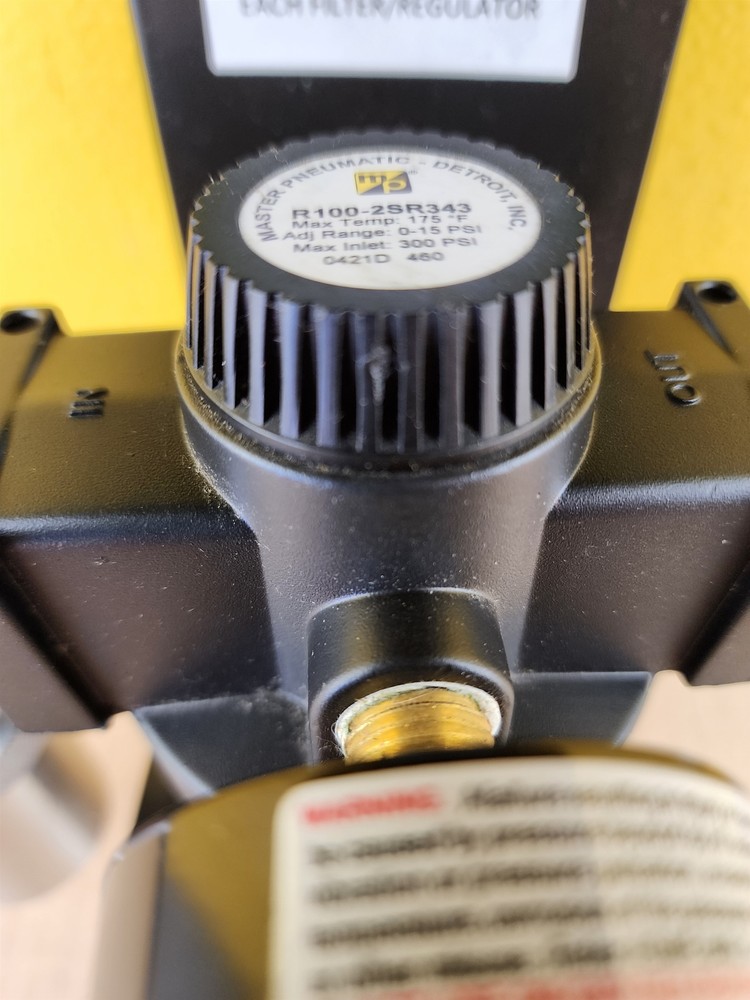 Master Pneumatic BFD50-2/R100-2SR343 Filter Regulator Assembly