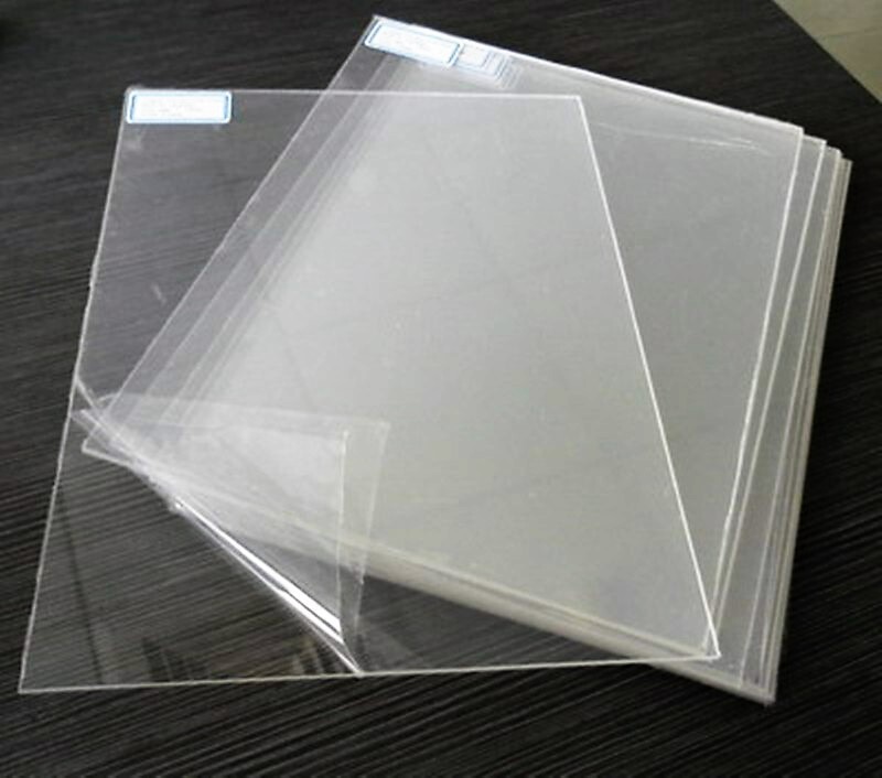 Clear Acrylic Plexiglas Clear Plastic Scratch-Resistant Replacement Sheet