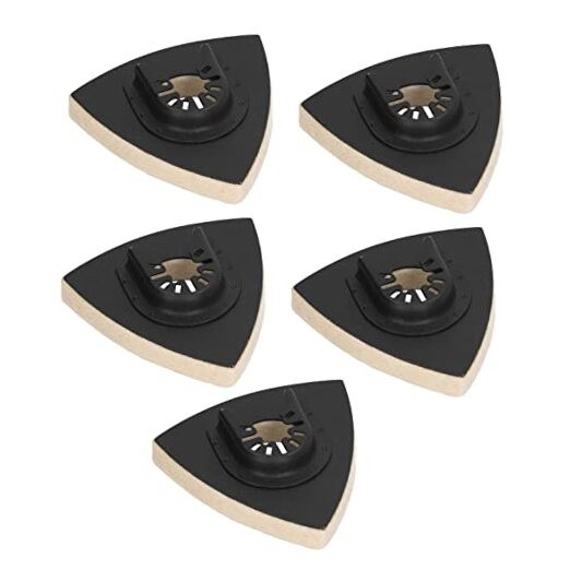 5PCS Triangular Wool Polishing Pad - Oscillating Polishing Tool