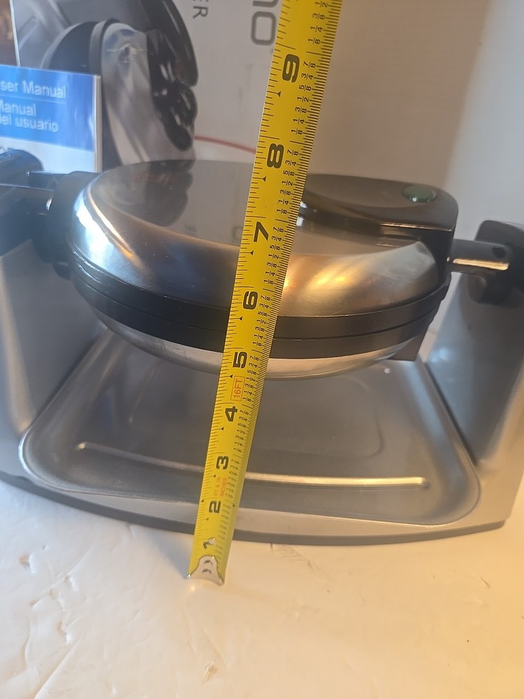 Ambiano Rotating Belgian Waffle Maker Titanium Ceramic Coating