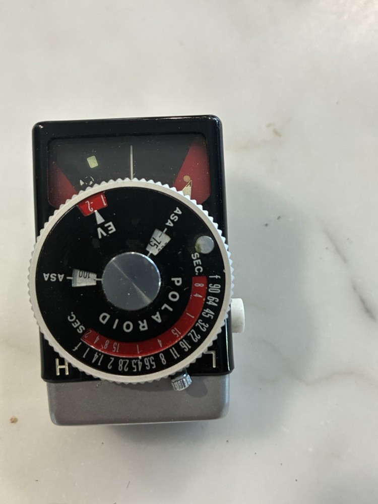 Polaroid Model #628 Exposure Light Meter with EV Scale Untested