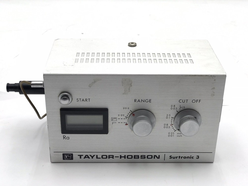 Taylor Hobson Surtronic 3 Surface Profilometer Roughness Tester