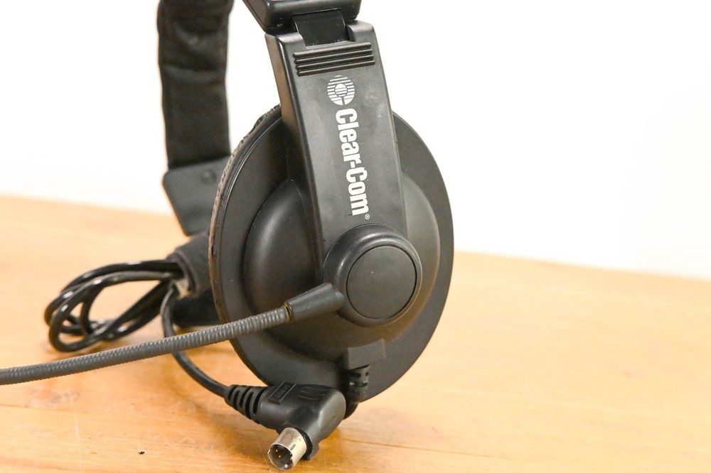 Clear-Com CC-15-MD4 Single-Ear Intercom Headset with Mini DIN Connector CG01YMD