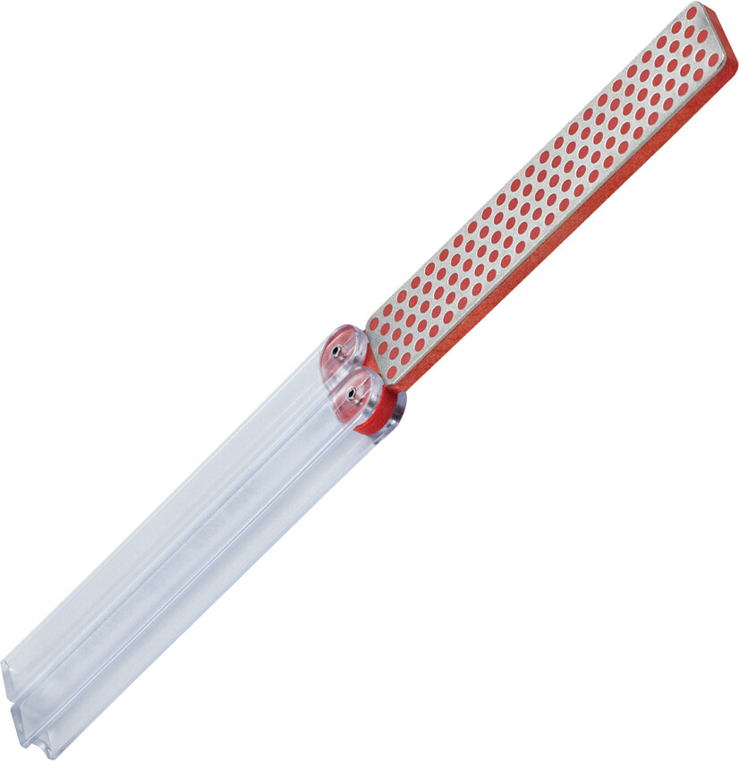 DMT Dia-Fold Diamond Whetstone Smooth Clear Red Sharpening Stone FWF