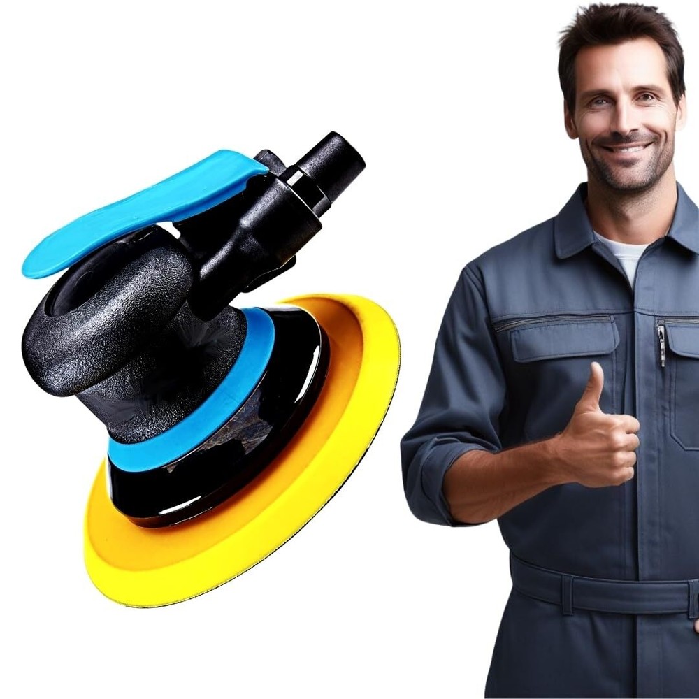 BAXTER-Compatible 6 in. Professional Orbital Composite Sander - Smooth, Efficie