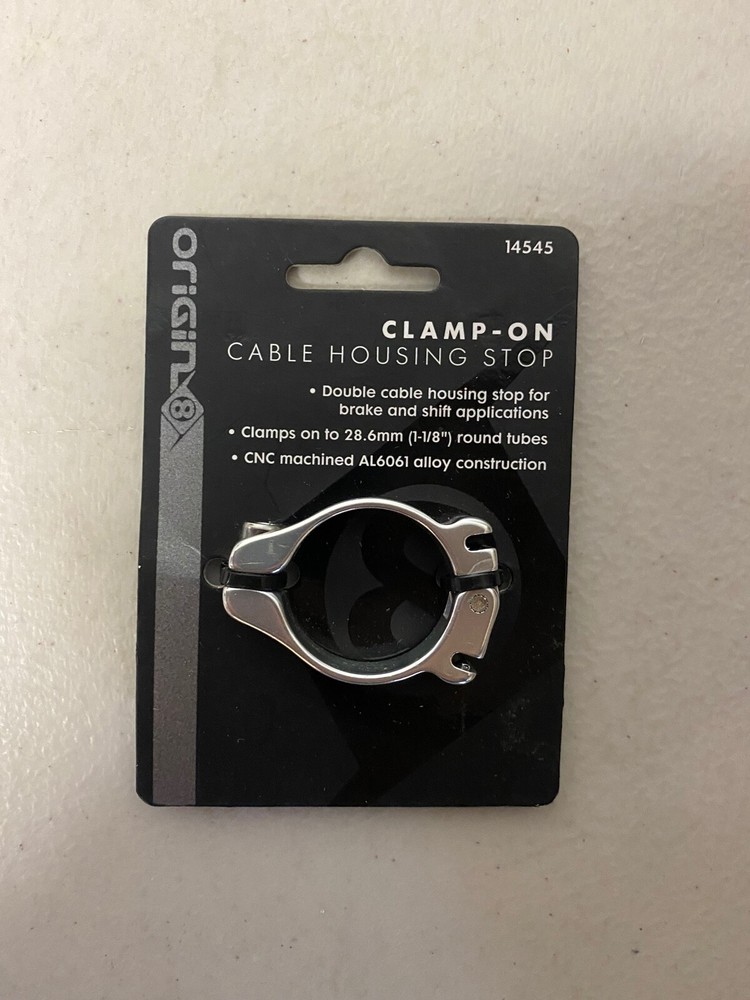 Origin8 Double Cable Housing Stop 34.9 Silver