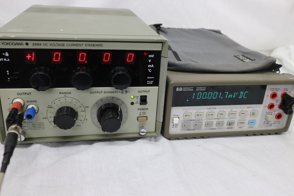 YOKOGAWA 2553-42 DC Standard Voltage Current Source Tested Working
