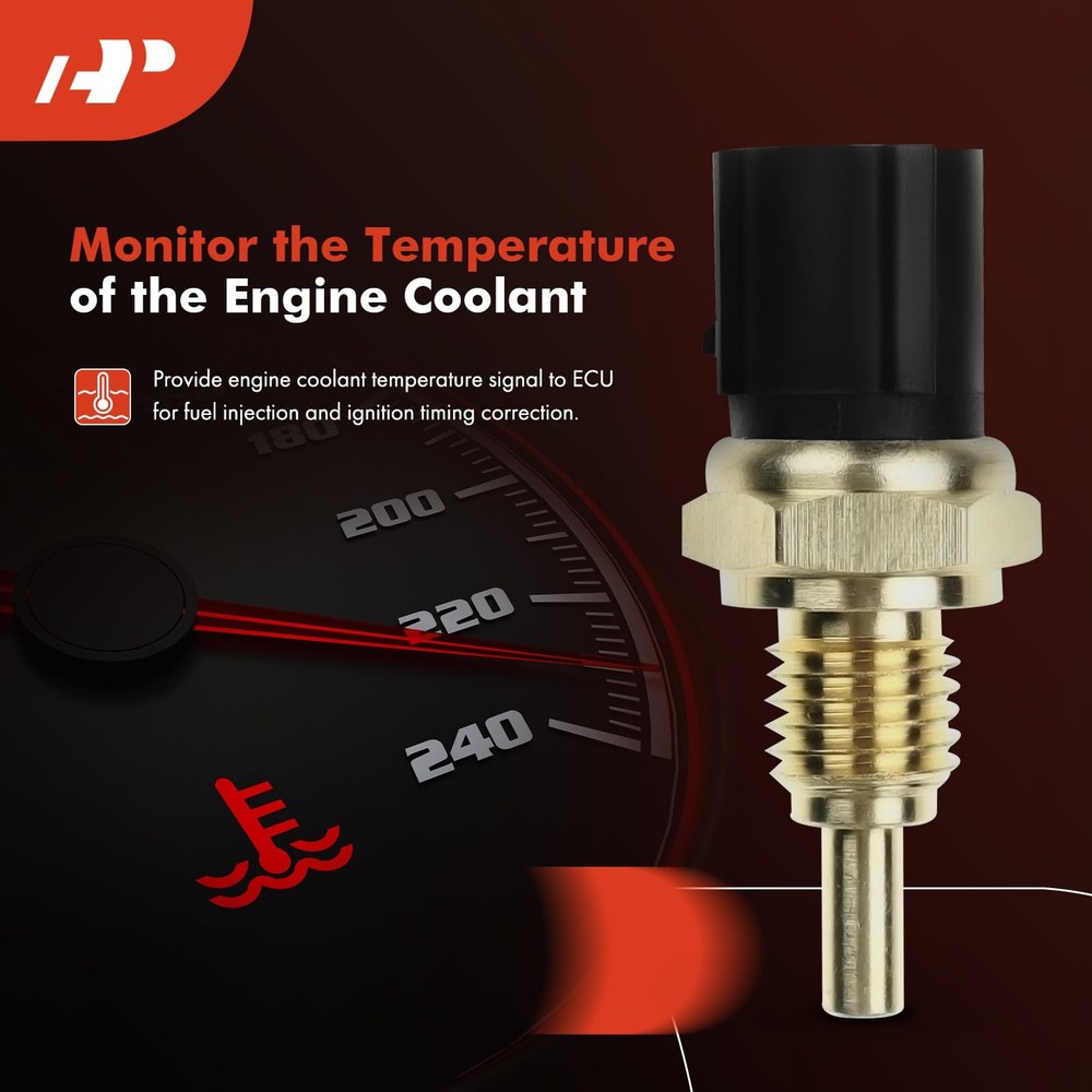A-Premium Engine Coolant Temperature Sensor Compatible with Acura CL...