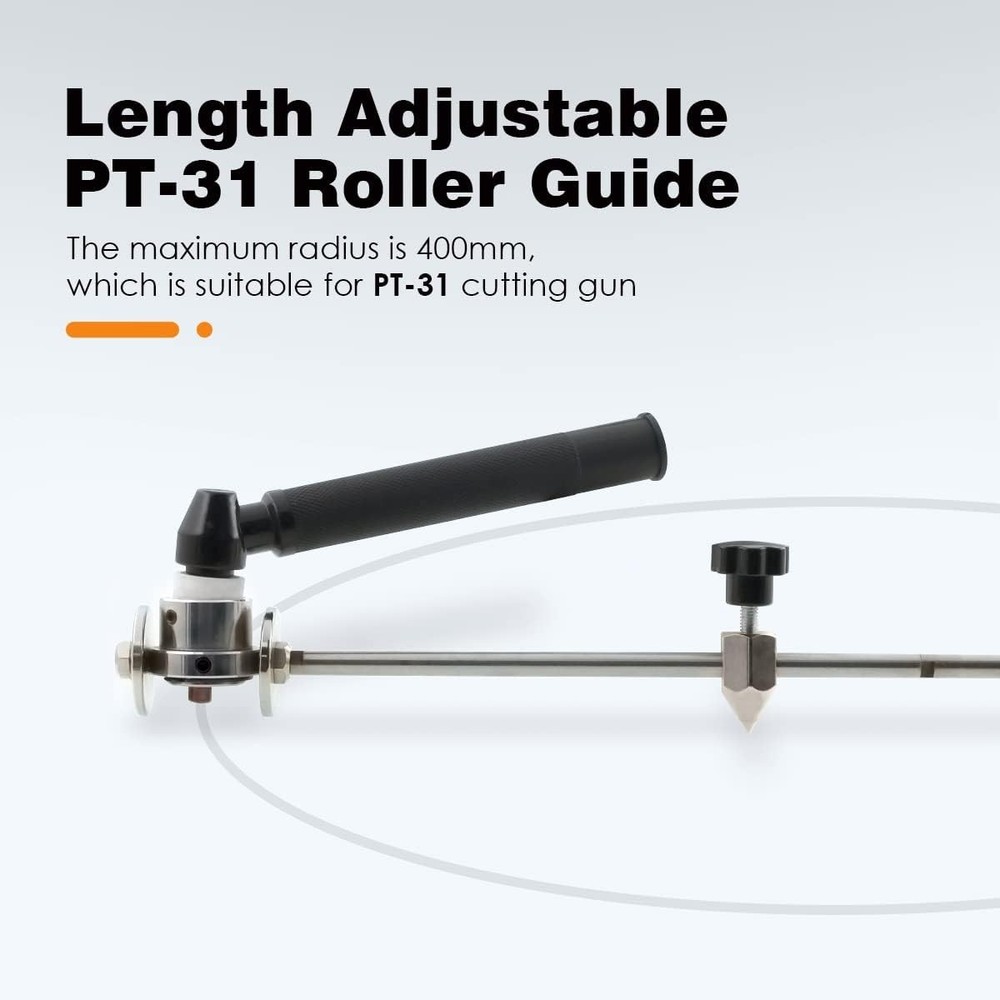Durable PT-31 Circle Guide with Double Wheel Roller for Efficient Plasma Cutting