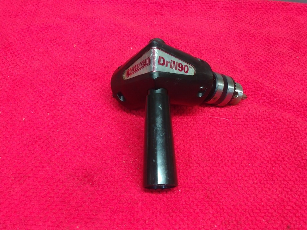 Vtg Milescraft Drill90 Right Angle Drill Attachment
