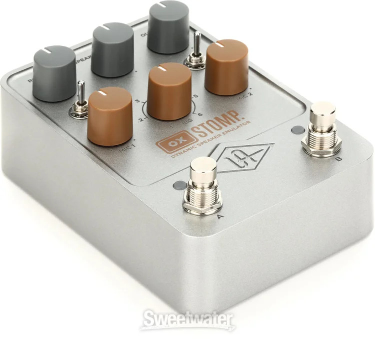 Universal Audio OX Stomp Dynamic Speaker Emulator Stereo Pedal