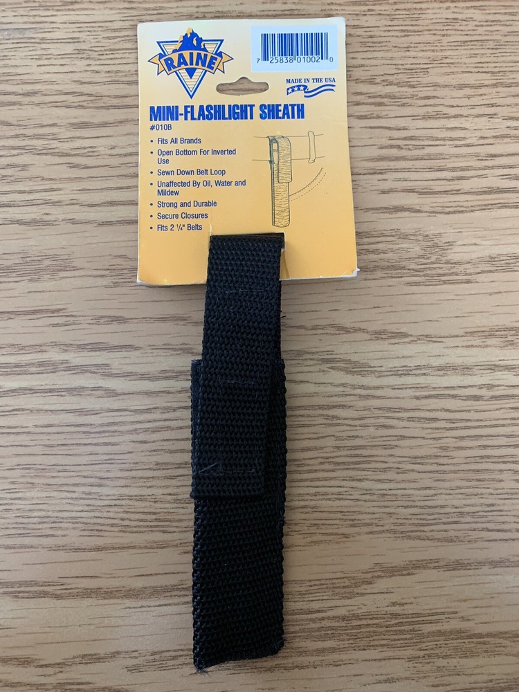 Flashlight Pouch / Holster For Mini Flashlight