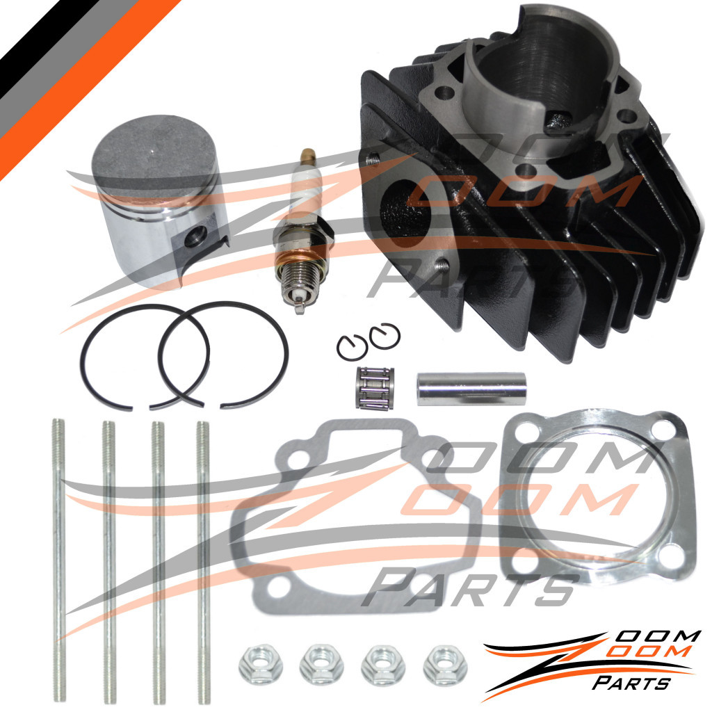 Yamaha PW 50 PW50 Big Bore Kit Top End 60cc Piston Cylinder Carburetor 1981-2023