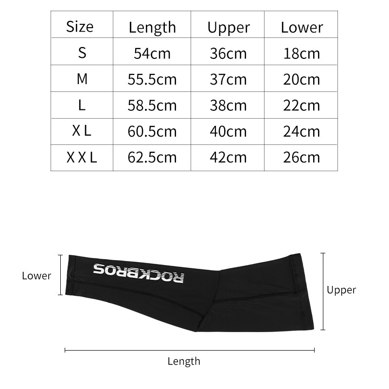 ROCKBROS Summer Leg Covers Outdoor Sports Sun Protection Cooling Leg Sleeves