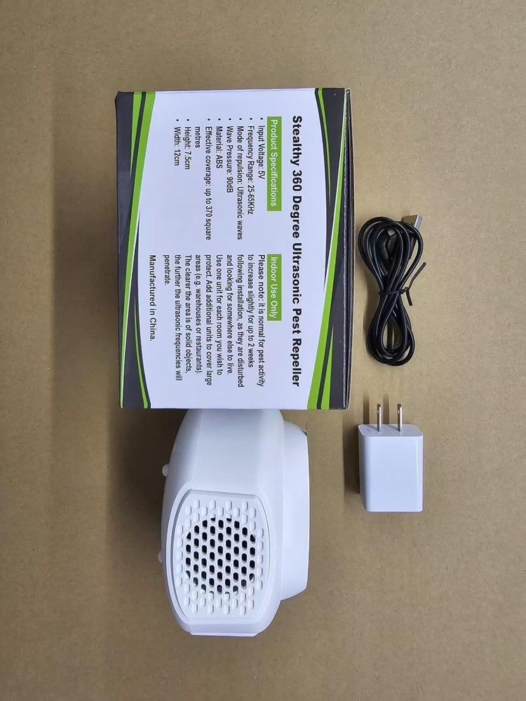 Ultrasonic Pest Repeller Plug In Indoor Mouse Rat Bug Insect Control