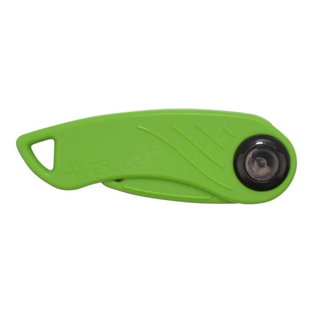 Westcott Foldable Ceramic Utility Cutter Pack of 1, Green