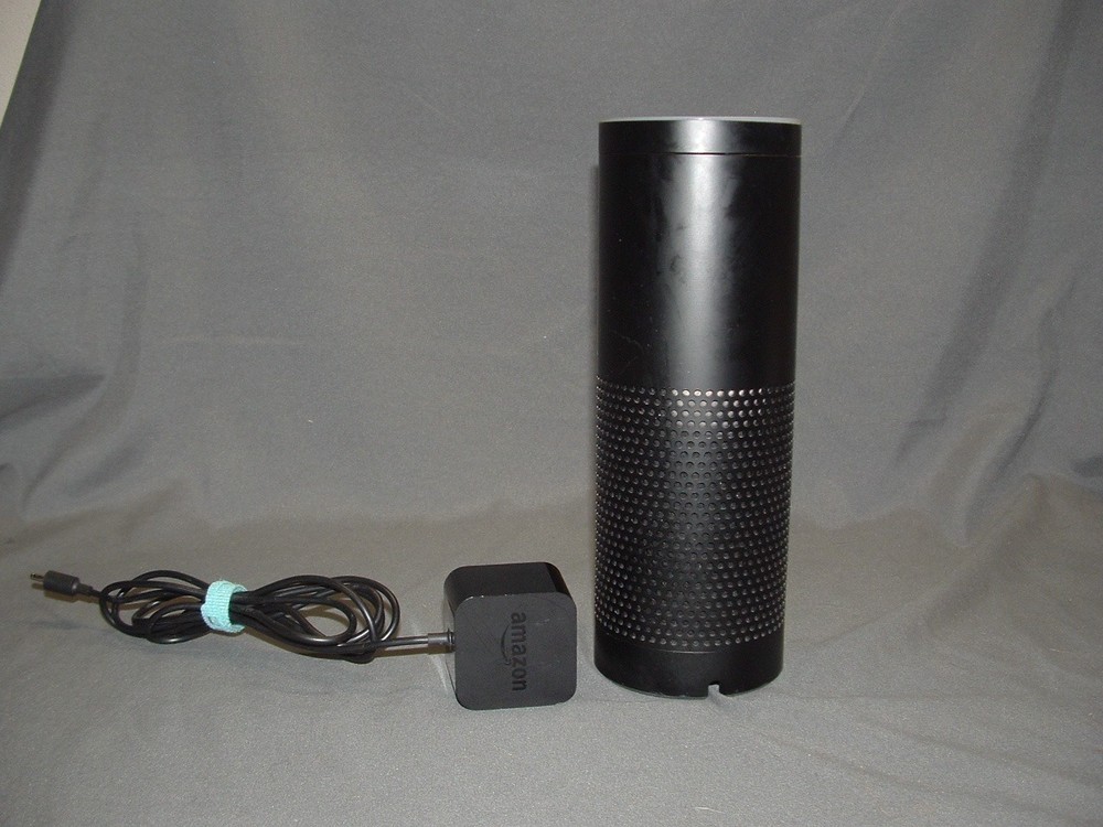 Amazon Echo 1st Generation Black Smart Speaker Alexa Model SK705D1 - Tested