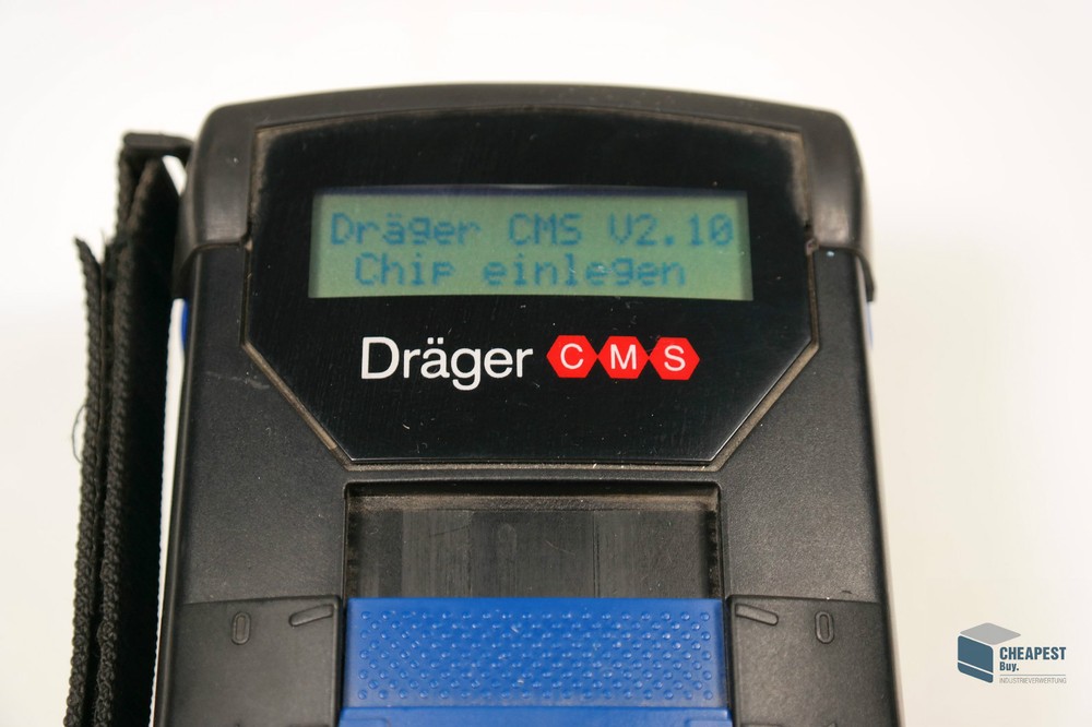 Dräger CMS Analyzer Chip Measurement System Gas Detector + CMS Analyzer + Probe