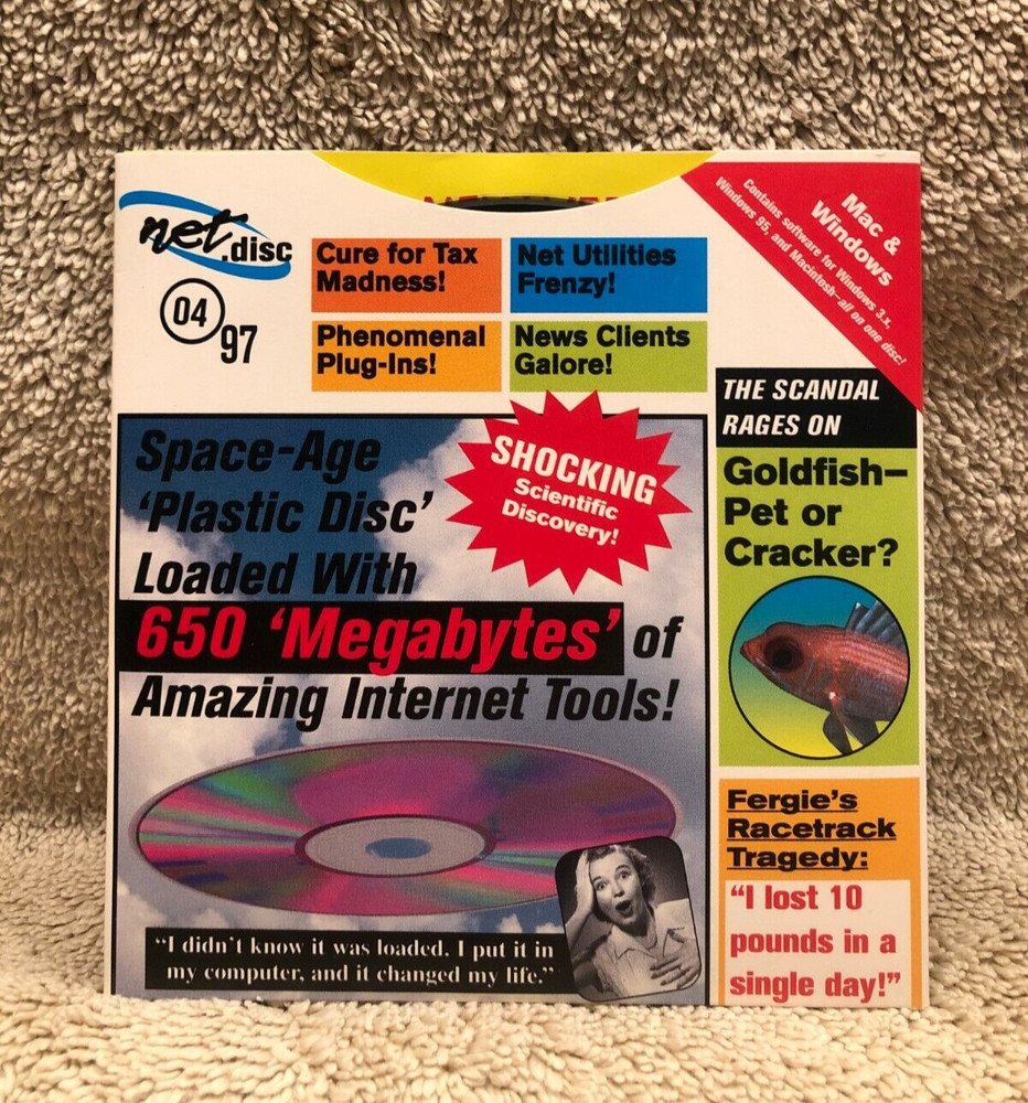 CD-Rom by  "net.disc", Software - 1997