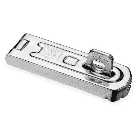 Abus 100/60 Concealed Hinge Pin Hasp, Fixed, Chrome