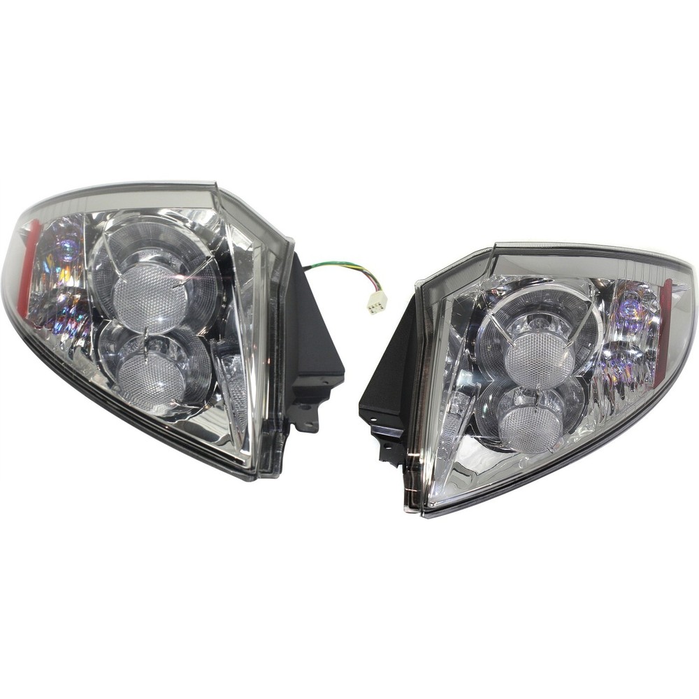 2Pc Tail Light Set For 2006-2012 Mitsubishi Eclipse Left and Right Tail Lamps