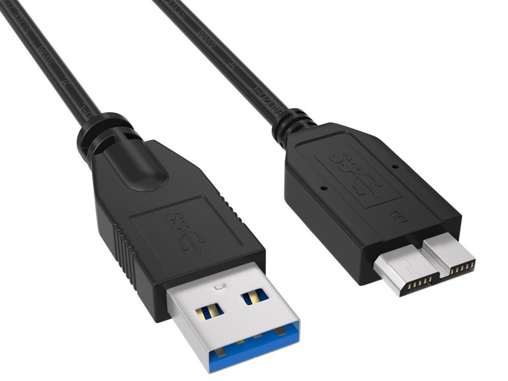 USB DATA TRANSFER CABLE CORD FOR SEAGATE EXTERNAL HARD DRIVE HDD