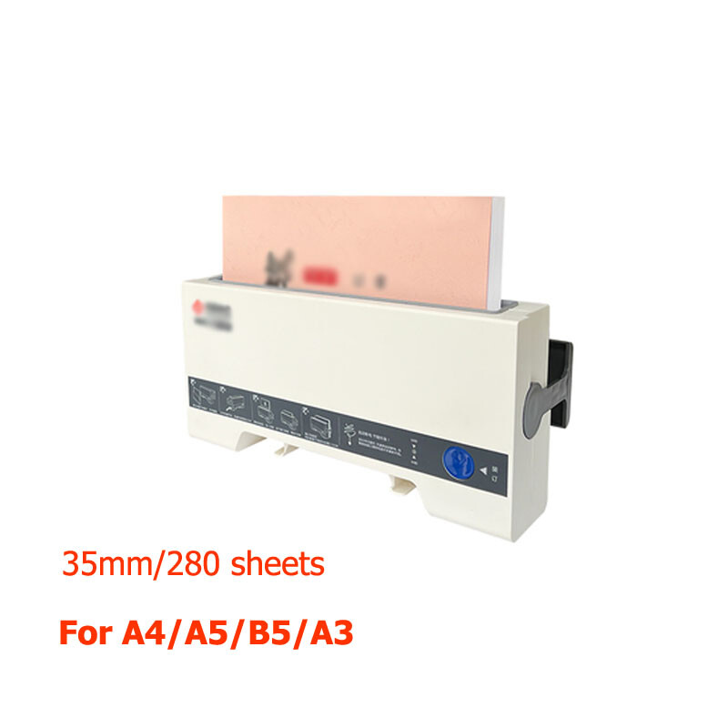 Hot Melt Binding Machine Office Automatic Gluing Machine Small Gluing Machine