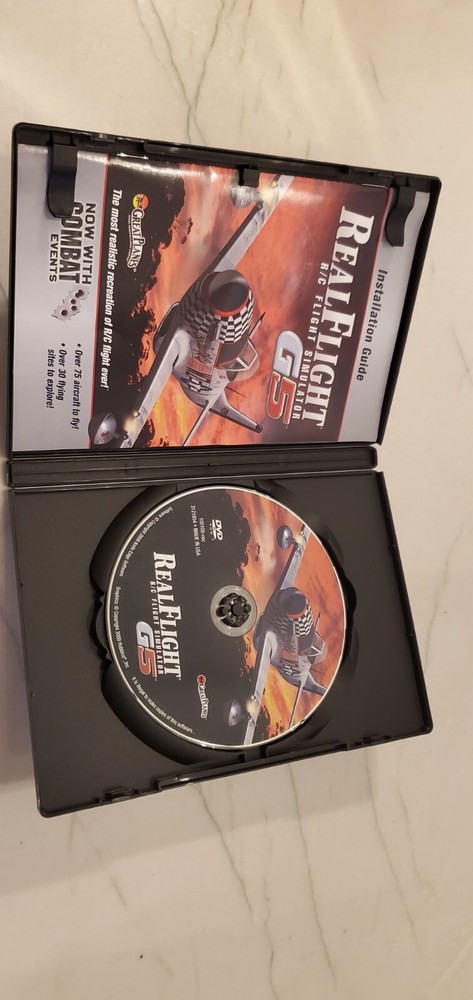 RealFlight G5 R/C Flight Software Only Used