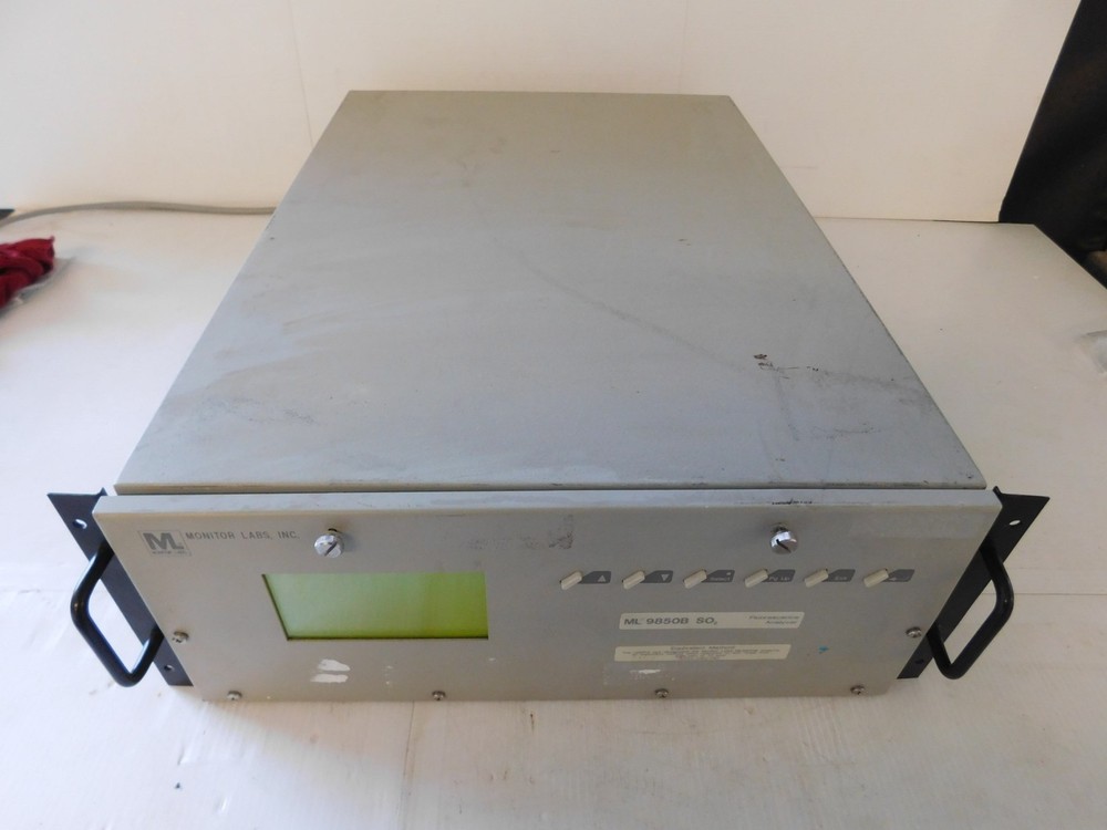 MONITOR LABS ML 9850B SO2 FLUORESCENCE ANALYZER (ZBZ26)