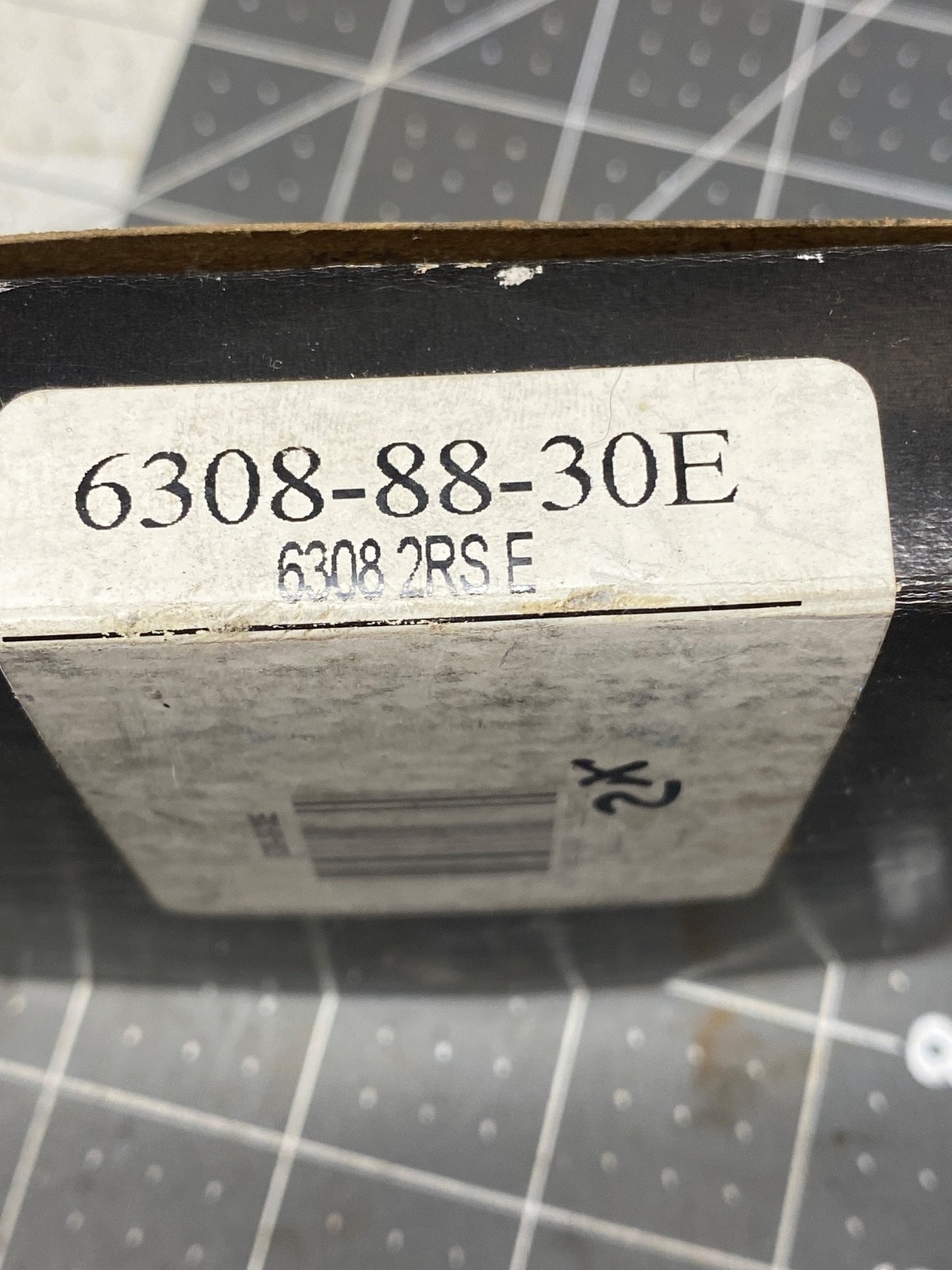 40mm Bore ( THE GENERAL # 6308-88-30E6308 2RSE) Double sealed bearing