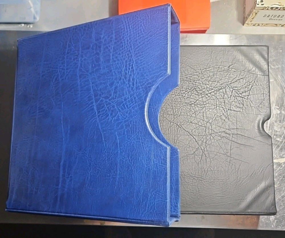 (Lot Of 2)  Stamp Album Slipcases  (BD.#017)