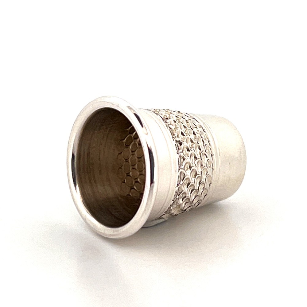 MESS PATTERN THIMBLE STERLING SILVER 925 HALLMARKED NEW FROM ARI D NORMAN